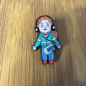 Stranger Things Enamel Pin - Max (elevated)